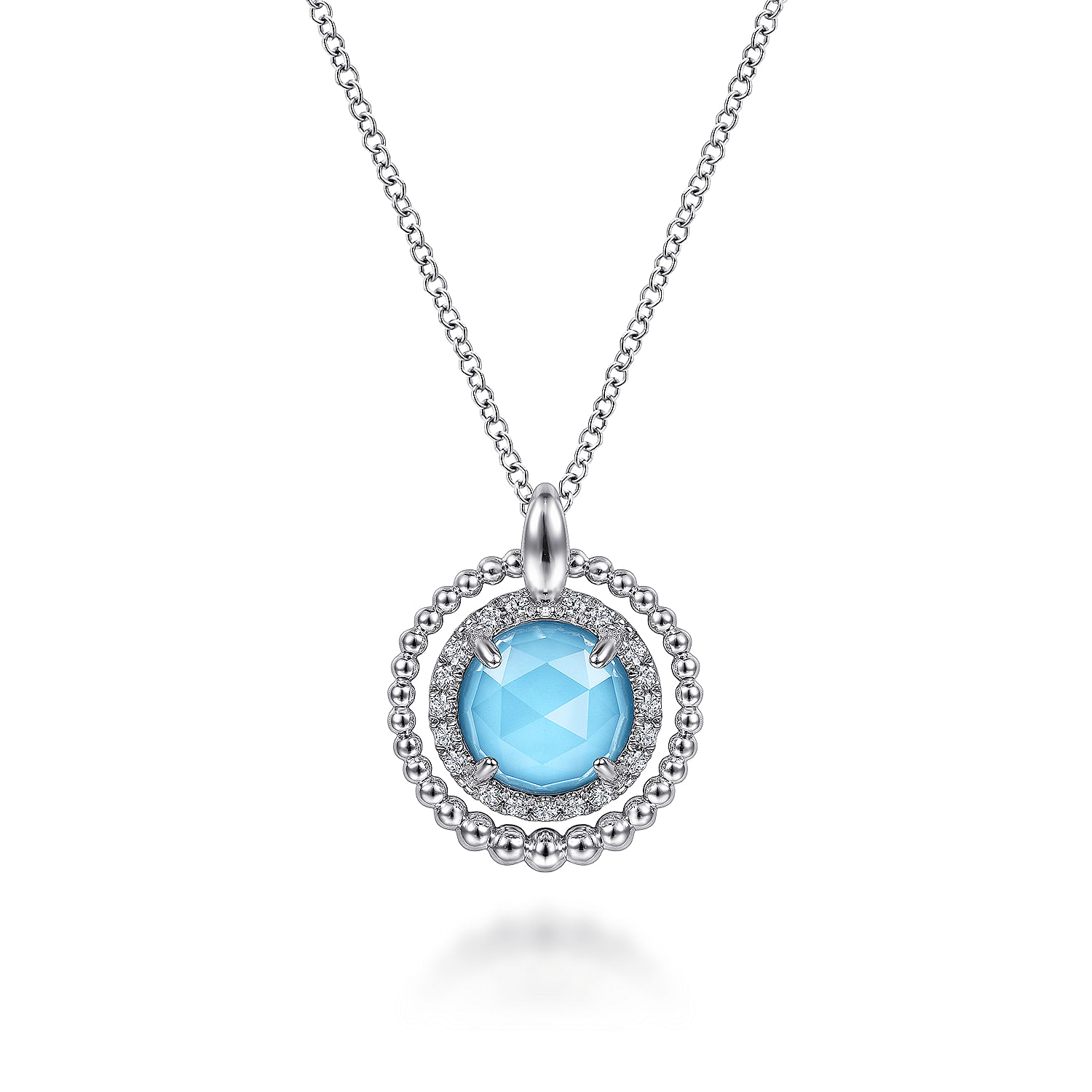 ネックレス・ペンダント TATIANA Silver 925 Bright Princess Necklace NZ1160 1708001 Amazon.com: 925 Sterling Silver Princess Pendant Necklace