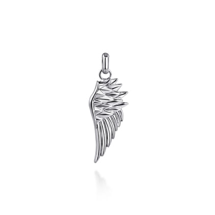 925 Sterling Silver Wing Pendant
