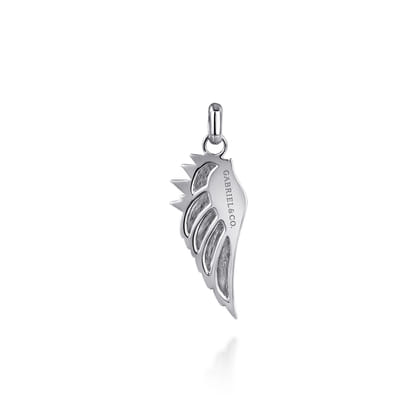 925 Sterling Silver Wing Pendant