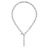 925 Sterling Silver Y Chain Necklace