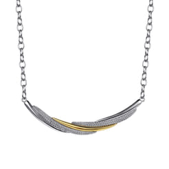 925-Sterling-Silver-and-14K-Yellow-Gold-Bujukan-Multiple-Row-Bar-Necklace1