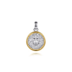 925-Sterling-Silver-and-14K-Yellow-Gold-Lion-Pendant1