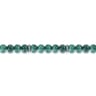 925 Sterling Silver and 6mm Malachite Beaded Bracelet