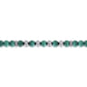 925 Sterling Silver and 6mm Malachite Beaded Bracelet