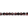925 Sterling Silver and 6mm Tiger Eye Beads Bracelet