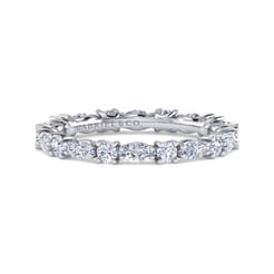 Aalto - 14K White Gold Diamond Eternity Band