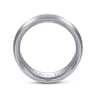 Aaron - 14K White Gold 8mm - Men's Wedding Band in Satin Finish