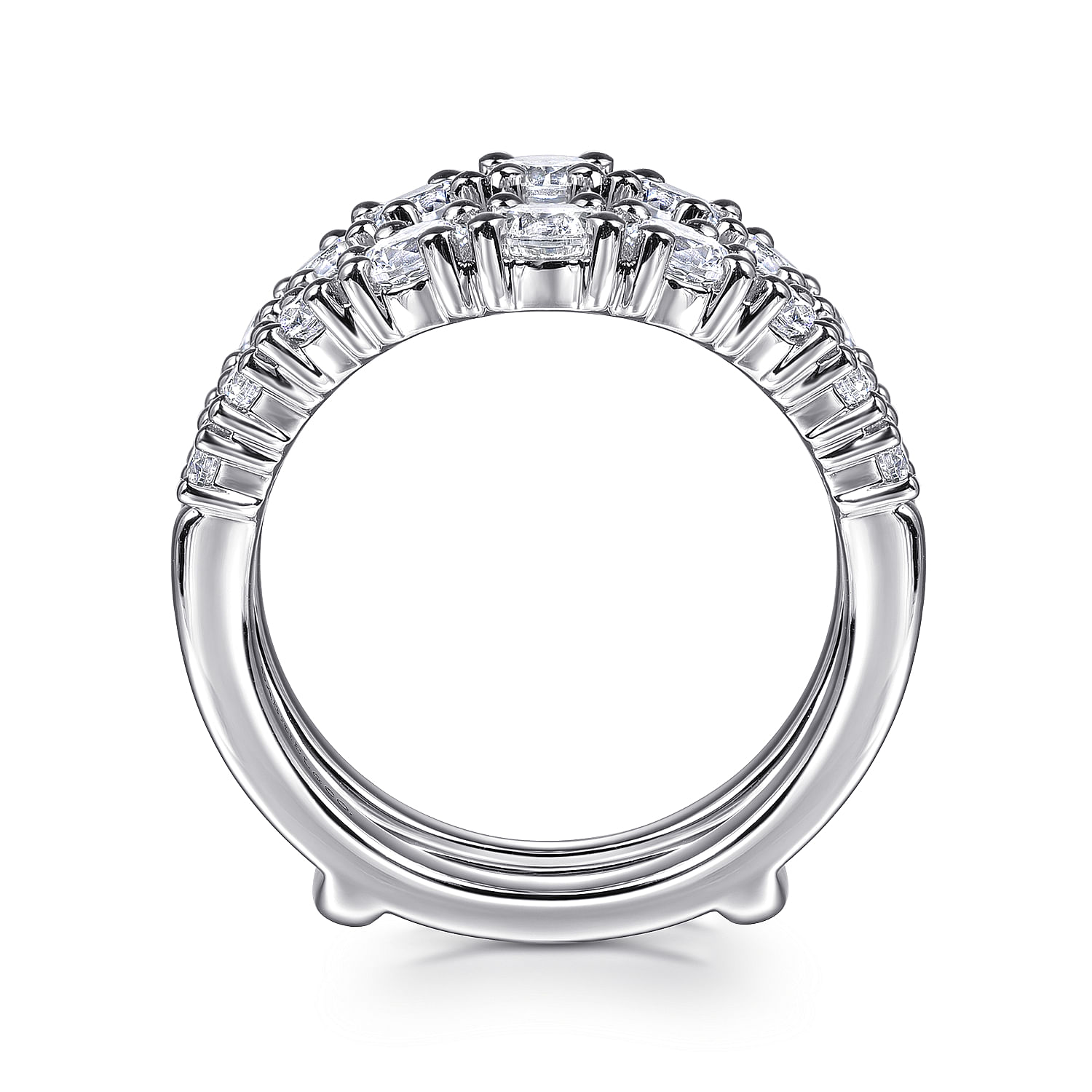 Ace - 14K White Gold Diamond Ring Enhancer