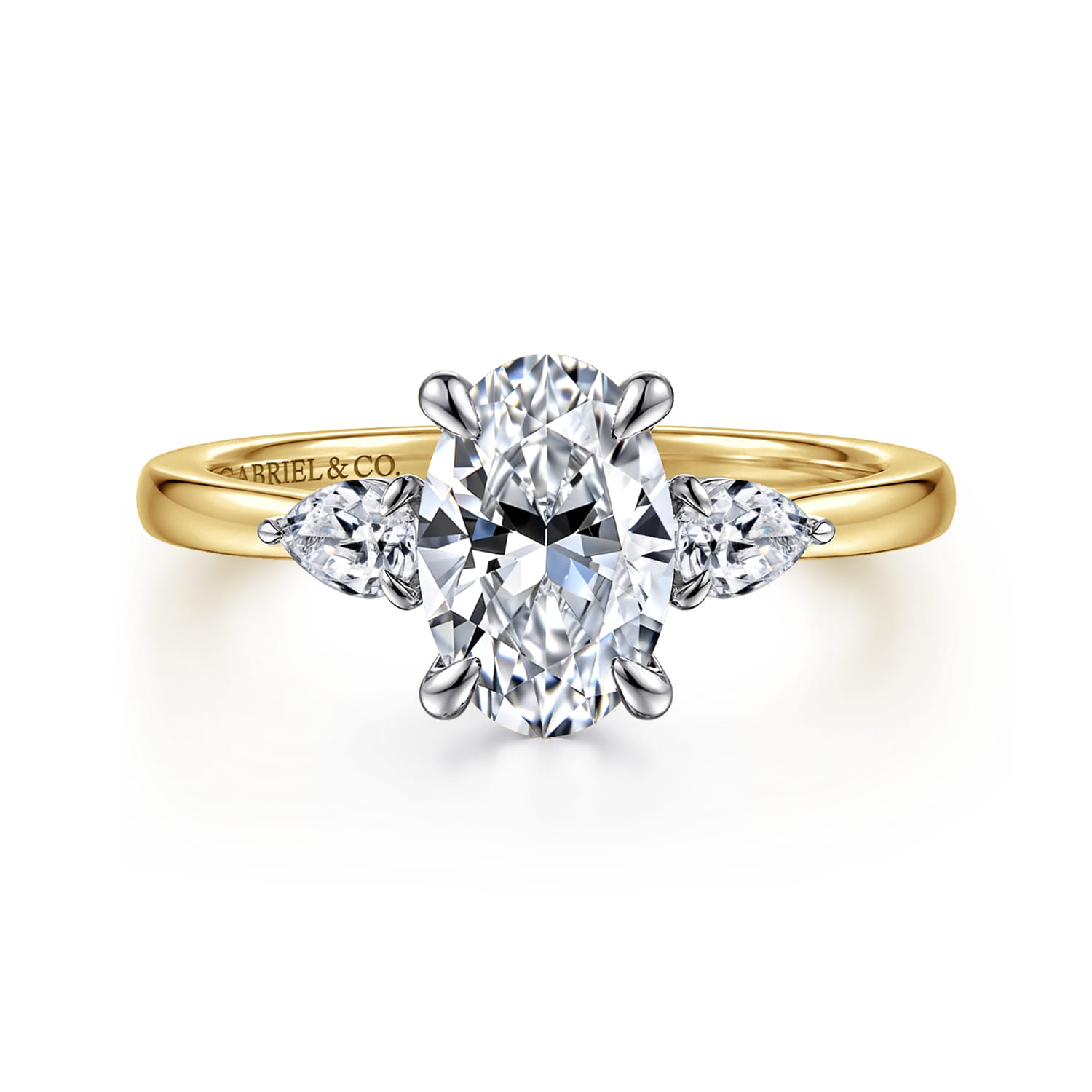 14k Yellow/white Gold