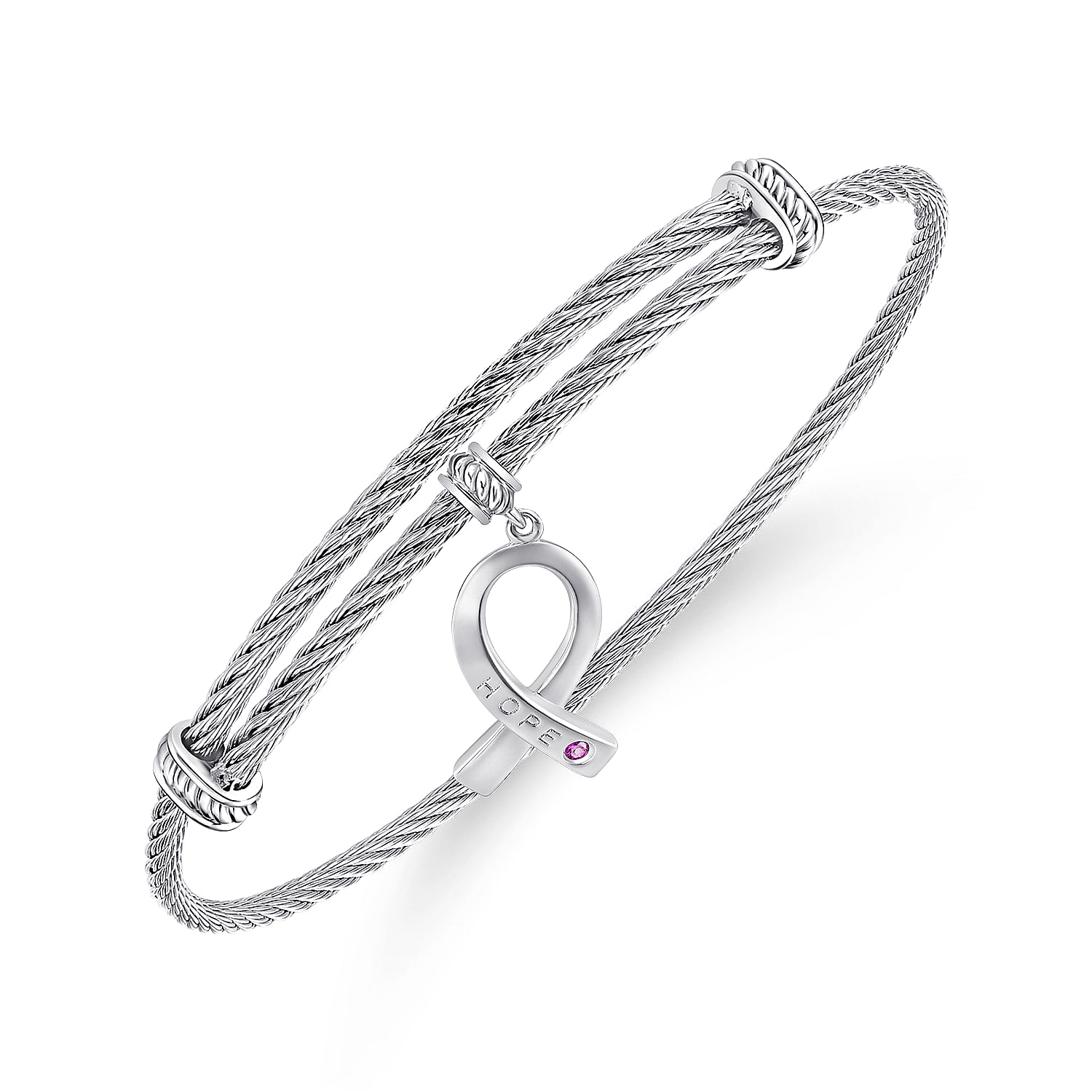 【Gaby】 cutlery bangle 14K Yellow Gold Diamond Hexagon shape Bangle @ $2925. Shop