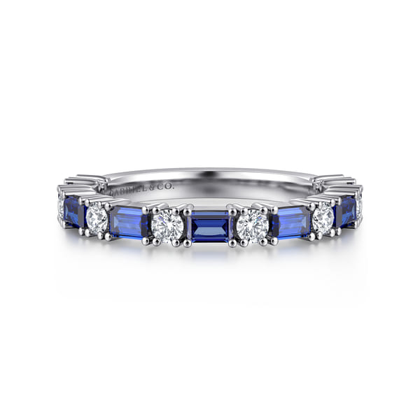 Sapphire Anniversary Band