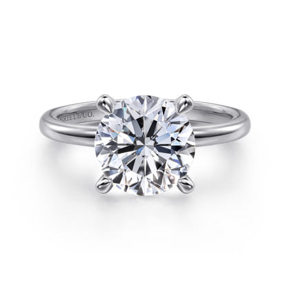 Ali - 14K White Gold Diamond Engagement Ring