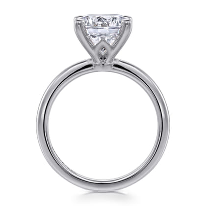 Ali - 14K White Gold Diamond Engagement Ring
