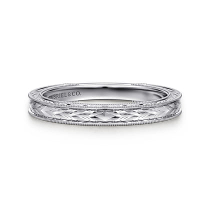 Allegra - 14K White Gold Diamond Anniversary Band
