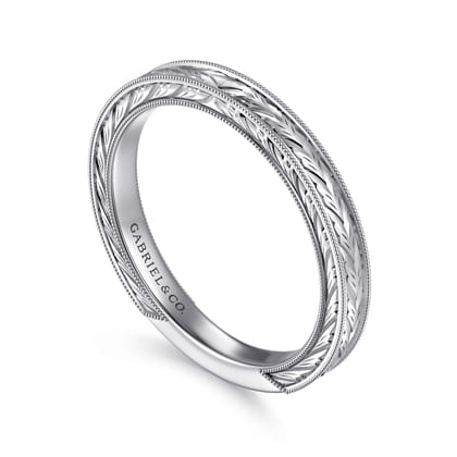 Allegra - 14K White Gold Diamond Anniversary Band