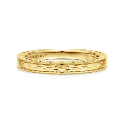 Allegra - 14K Yellow Gold Anniversary Band