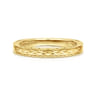 Straight Wedding Ring in 14k Yellow Gold with   at Gabriel & Co.