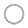 Eternity Band Wedding Ring in 14k White Gold with Round Natural Diamond at Gabriel & Co.