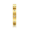 Eternity Band Wedding Ring in 14k Yellow Gold with Round Natural Diamond at Gabriel & Co.