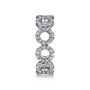 Ammie - 14K White Gold Diamond Eternity Band