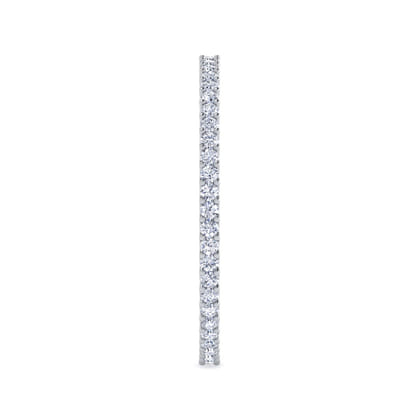 Andalucia - 14K White Gold Prong Set Diamond Eternity Band