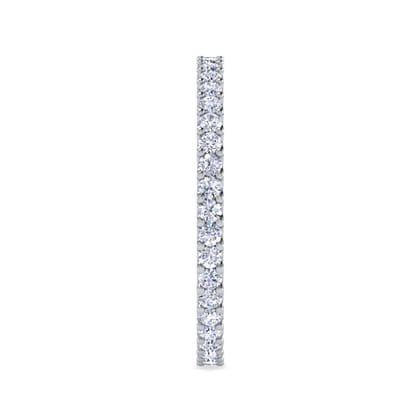 Andalucia - 14K White Gold Prong Set Diamond Eternity Band