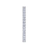 Eternity Band Wedding Ring in 14k White Gold with Round Natural Diamond at Gabriel & Co.