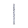 Eternity Band Wedding Ring in 14k White Gold with Round Natural Diamond at Gabriel & Co.