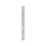 Eternity Band Wedding Ring in 14k White Gold with Round Natural Diamond at Gabriel & Co.