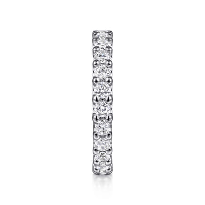 Andalucia - 14K White Gold Shared Prong Diamond Eternity Band