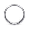 Andrew - 14K White Gold 7mm - Men's Wedding Band in Satin Finish