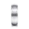Andrew - 14K White Gold 7mm - Men's Wedding Band in Satin Finish