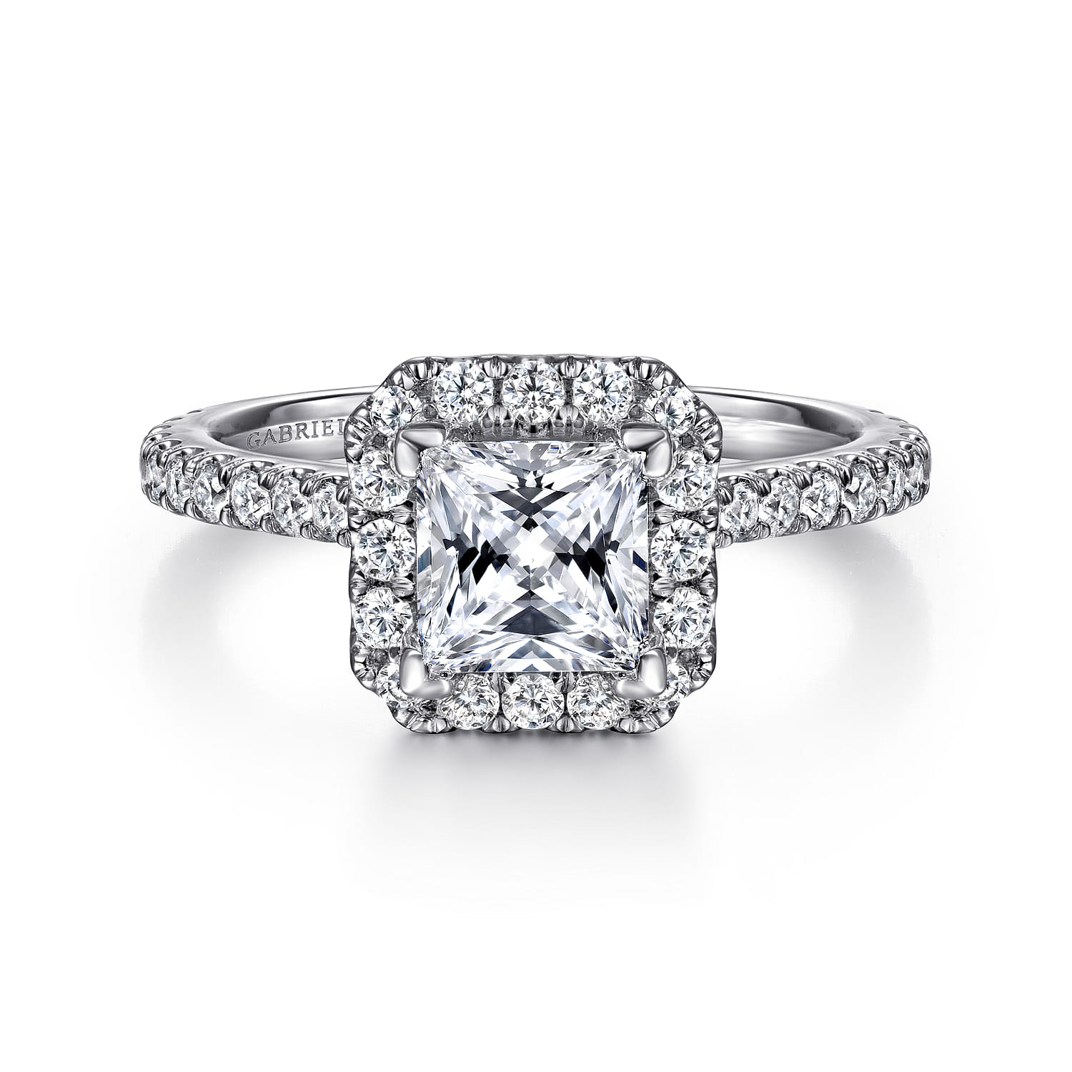 Square Cut Engagement Rings| Gabriel & Co.