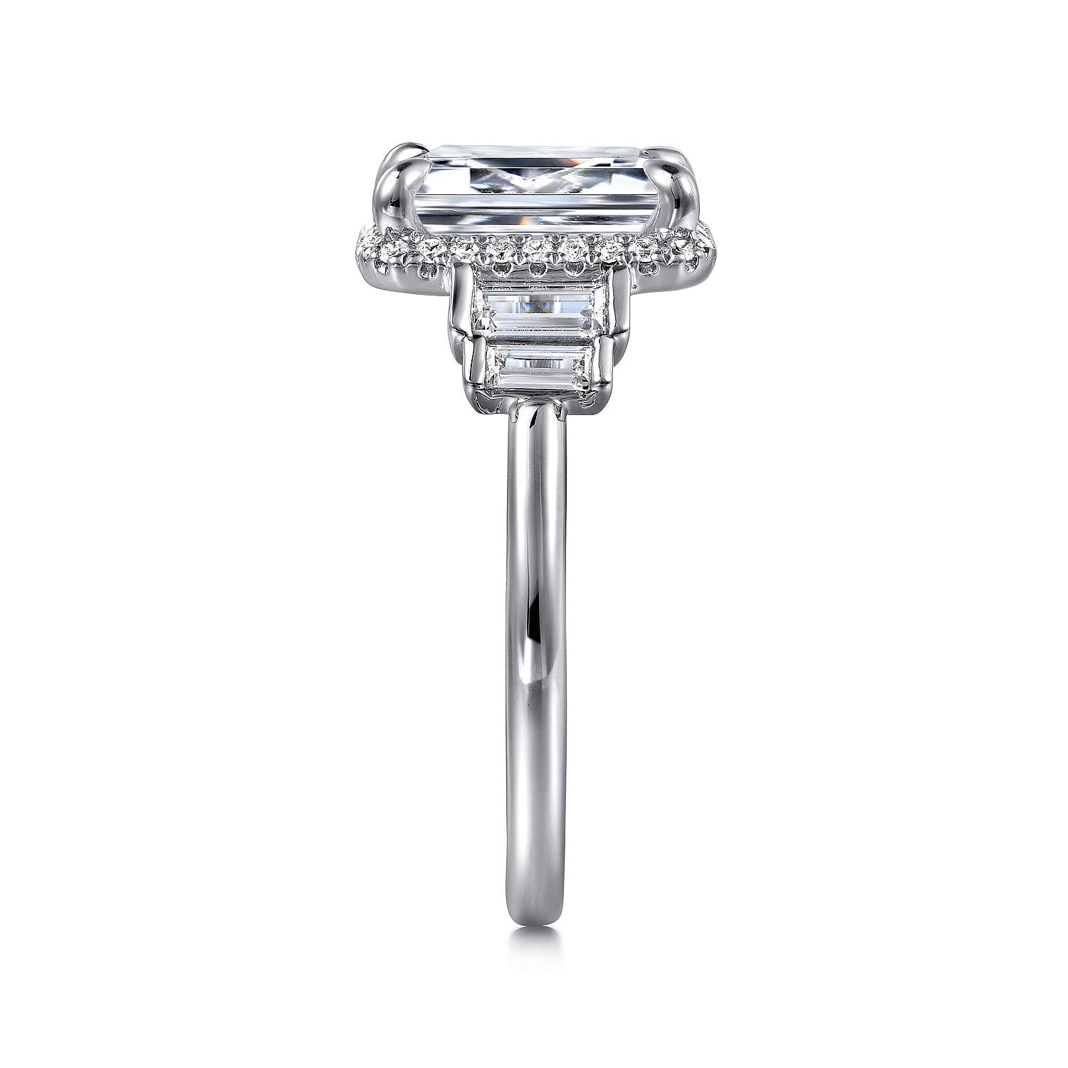 Emerald Cut Engagement Rings: Our Stylish Collection | Gabriel & Co