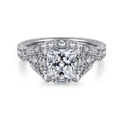 Annadale---Unique-14K-White-Gold-Vintage-Inspired-Princess-Halo-Diamond-Engagement-Ring1