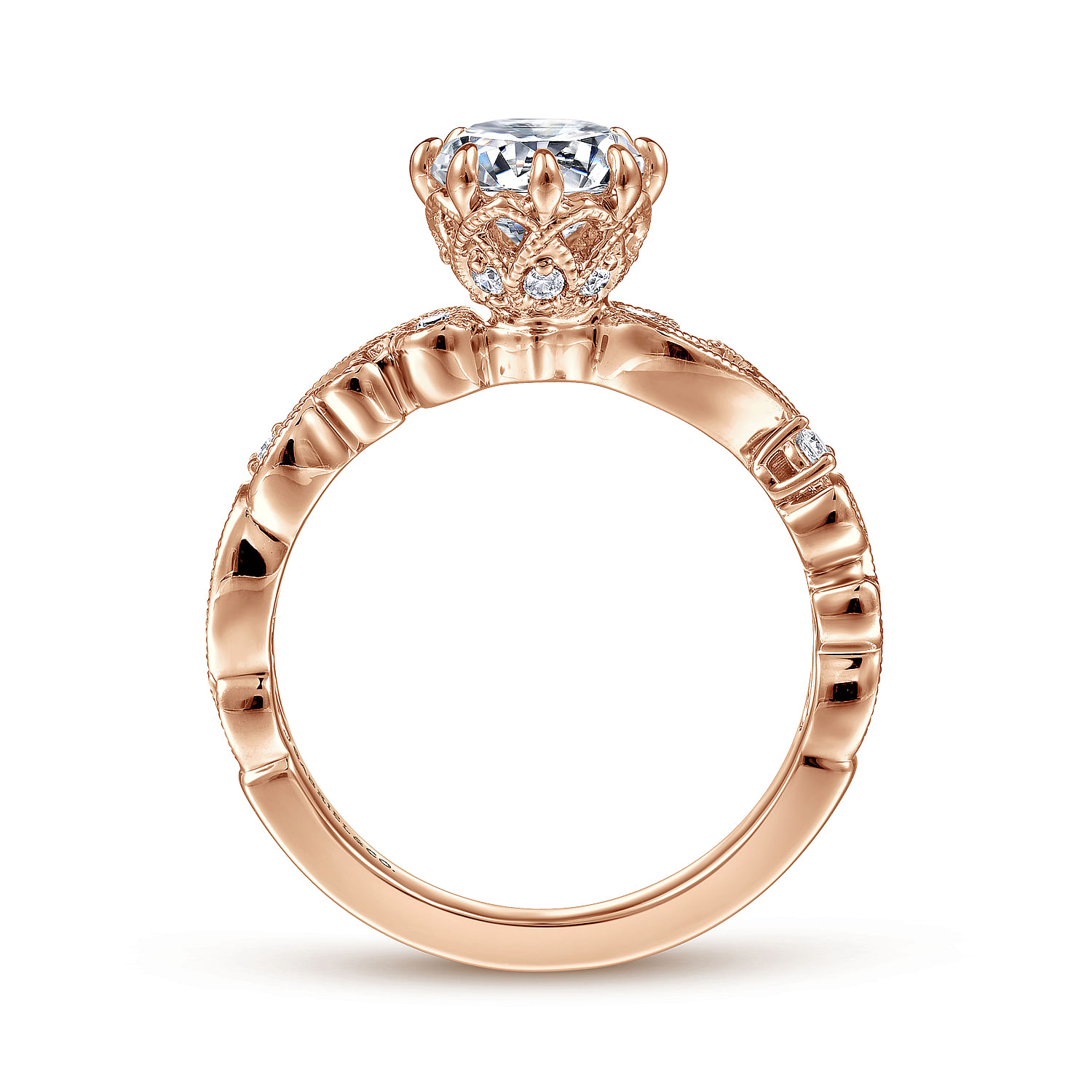 Rose Gold Engagement Rings | Gabriel & Co.