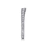 Art Deco 14K White Gold Diamond Matching Wedding Band - 0.26 ct