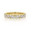 Fancy Wedding Ring in 14k Yellow Gold with Marquise Natural Diamond at Gabriel & Co.