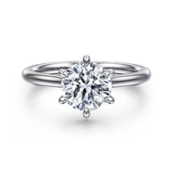 Aure---14K-White-Gold-6-Prong-Round-Solitaire-Diamond-Engagement-Ring1
