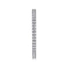 Eternity Band Wedding Ring in 14k White Gold with Round Natural Diamond at Gabriel & Co.