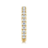 Straight Wedding Ring in 14k Yellow Gold with Round Natural Diamond at Gabriel & Co.
