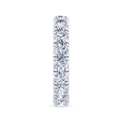 Avignon - 14k White Gold Diamond Eternity Band