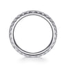 Eternity Band Wedding Ring in Platinum with Round Natural Diamond at Gabriel & Co.