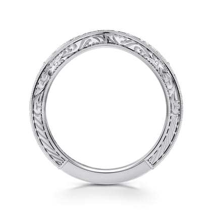 Azalea - 14K White Gold Anniversary Band