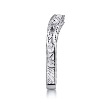 Azalea - 14K White Gold Anniversary Band