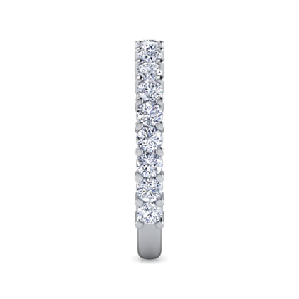 Basque - 14K White Gold Shared Prong Diamond Anniversary Band