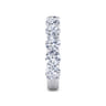 Fancy Wedding Ring in 14k White Gold with Round Natural Diamond at Gabriel & Co.