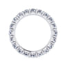 Eternity Band Wedding Ring in 14k White Gold with  Natural Diamond at Gabriel & Co.