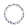 Eternity Band Wedding Ring in 14k White Gold with  Natural Diamond at Gabriel & Co.