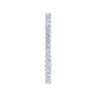 Eternity Band Wedding Ring in 14k White Gold with Round Natural Diamond at Gabriel & Co.